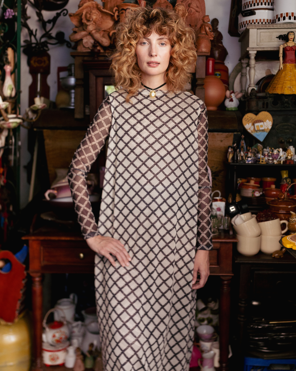 Vestido Canoa