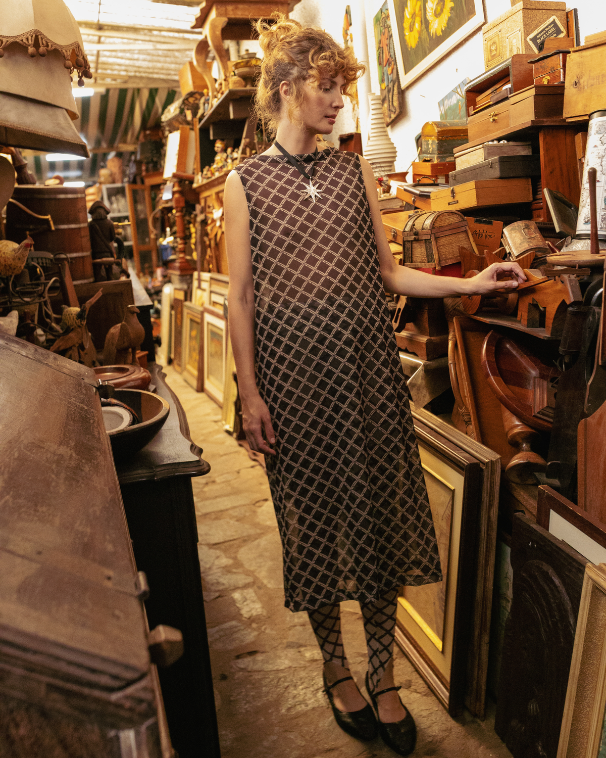 Vestido Canoa