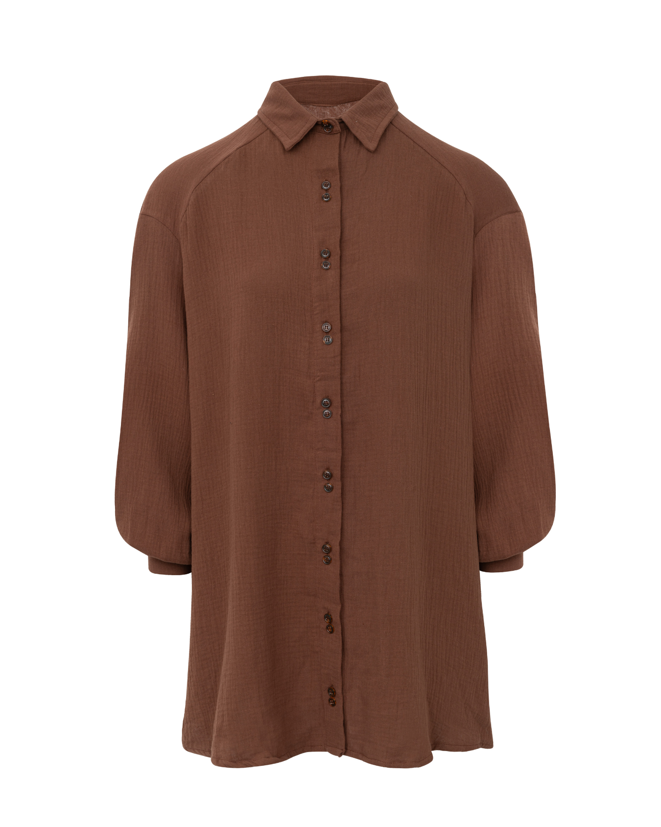 Camisa Arraia Café